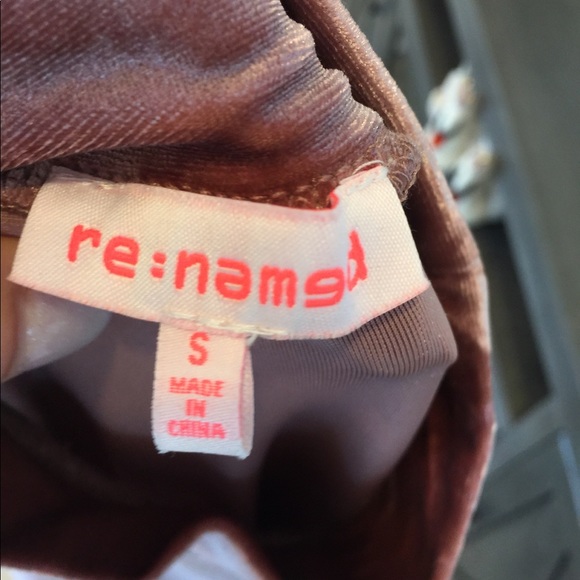 Re:named Velvet midi with slit - Picture 7 of 8